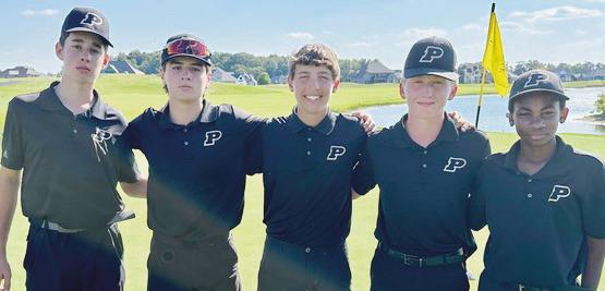 PHS boys golf team places sixth at sectionals