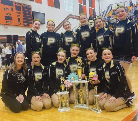 PHS dance team competes at States