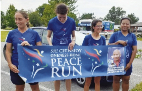 International Peace Runners return to Perrysburg Heights Community Center