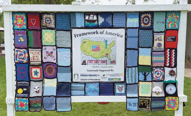 ‘Framework of America’ mural unveiled amidst Memorial Day activities