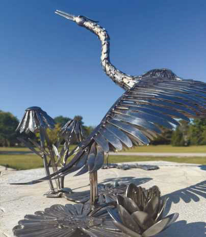 Leaving the Past Behind, created by Gary Hovey and Jim Perrine of New Knoxville, Ohio, wins People’s Choice Award.