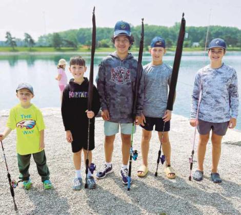 Perrysburg Fishing Derby winners