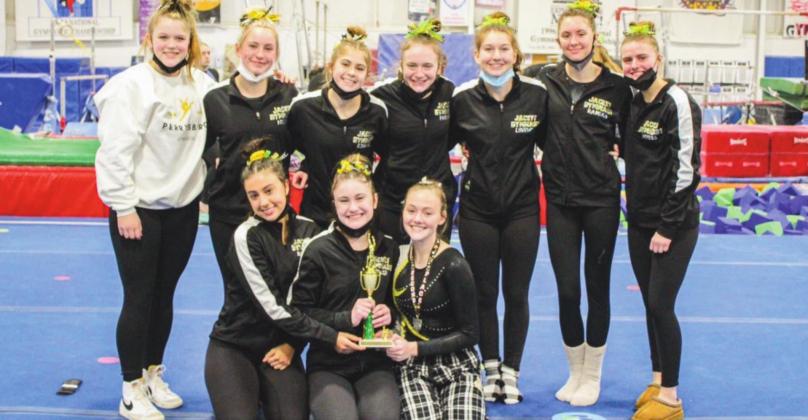 PHS gymnasts take first at Noah Ninjas Destroying Duchene gymnastics meet