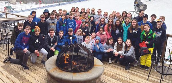 St. Rose Middle School students enjoy ski trip