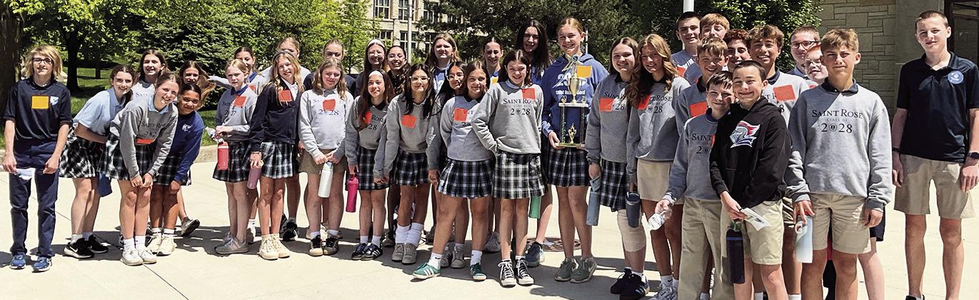 St. Rose students honored in math and science