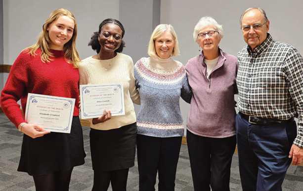 Elizabeth Crawford, Alina Crentsil, Carol Devine and Jackie and Steve Mierzejewski.