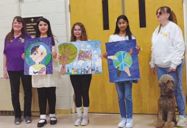 Lions Club names Peace Poster Contest winners