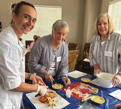 From left: Nathalie Cottier, Dee Kroger and Sharon Dennis.