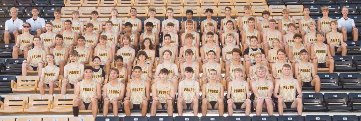 Boys cross country team