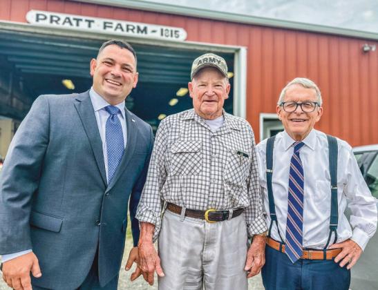 Gov. DeWine visits historic Pratt family farm
