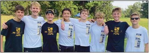  25-20. Jackets place second at cross country in