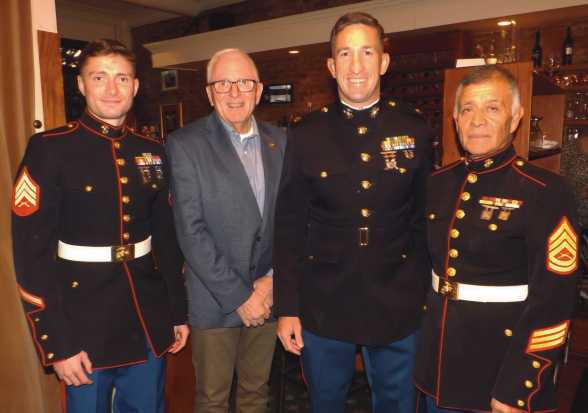 Birthday of the Marine Corps celebrated at Rose & Thistle