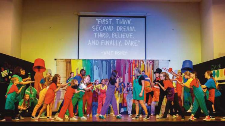 Perrysburg Musical Theatre’s first production in the new Perrysburg Arts Center this past summer was “Dare To Dream Jr., A Disney Musical Revue!”