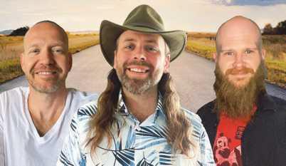 Jake Pilewski and Friends band members are, from left, Jon B. Roth, Jake Pilewski and Isaac Snyder.