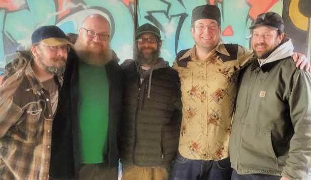 Band members are, from left, Bryan Sigrist, Jason Black, Bryan Quigley, Jake Campagna and Nat Ducat.