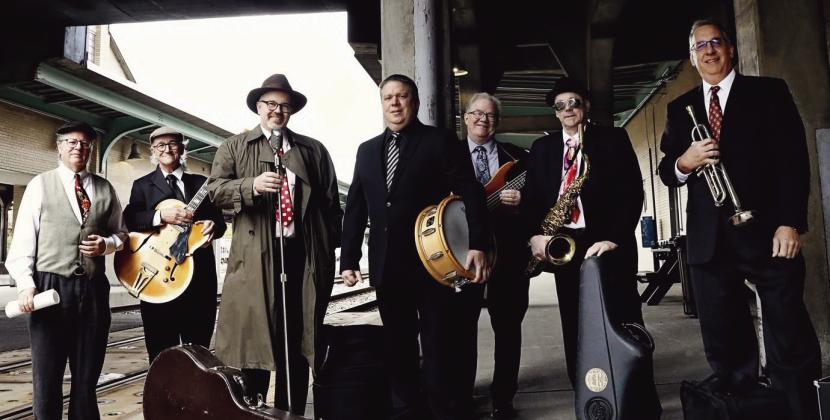 Band members are: Pete Ford, Ken Zuercher, Greg Tye, Travis Knepper, Tom Ritter, Stan George and Vince Krolak.