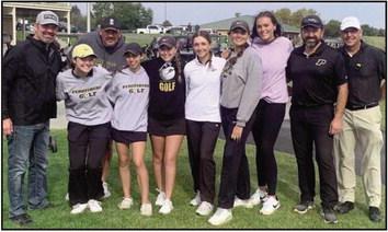 PHS girls golf compete at district championships