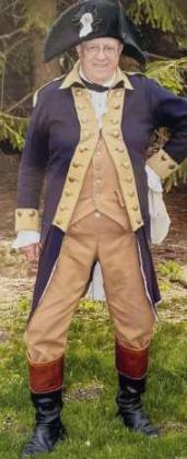 Frank Butwin as General Anthony Wayne will be the featured speaker at the Wolcott House Museum Guild lecture series on March 12.