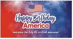 Independence Day closings