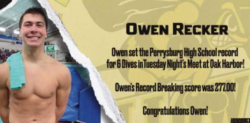 PHS’ Recker takes top diving trophy, girls and boys swim teams win Subway Invitational