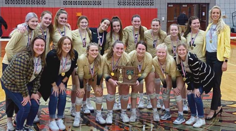 Yellow Jackets volleyball team heads to regional semi final Nov. 7