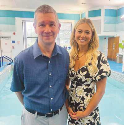 From left: Mike McGivern and Shannon Bova.