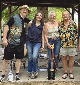 New Moon members are, from left: Christopher Antalek, Mary Dick, Laurie Swyers and Dario Insenga.