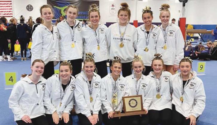 PHS gymnasts capture league championship