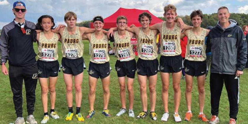 PHS school boys cross country wins district championship