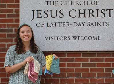 LDS of Perrysburg holds knit and crochet event
