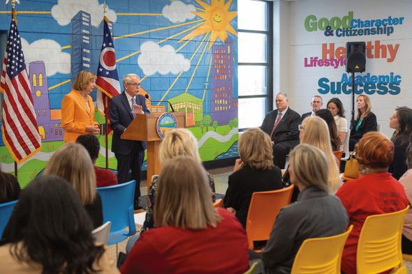 Ohio Governor Mike DeWine announced in Toledo the launch of an effort to improve birth outcomes and reduce infant mortality rates.