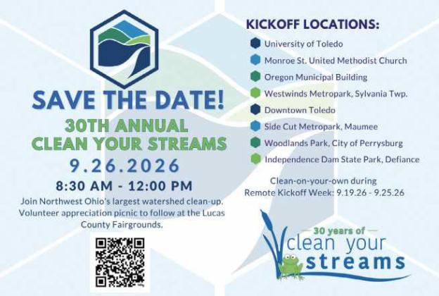 Clean Your Streams Day set for September 26