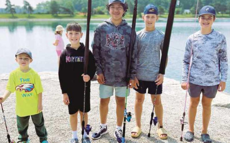 Perrysburg Fishing Derby winners