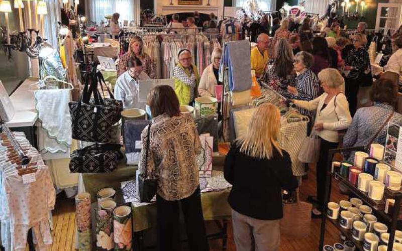 A photo from the 2024 Country Garden Club Trunk Show.