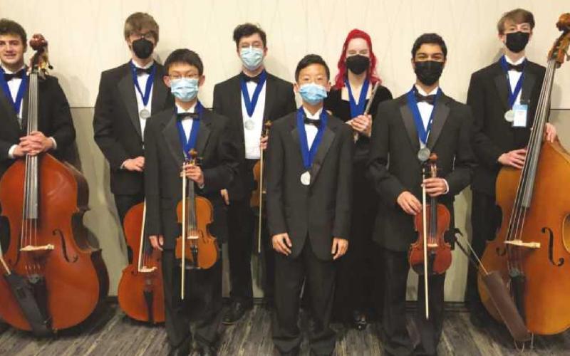 Eight PHS music students play for OMEA All-State Orchestra