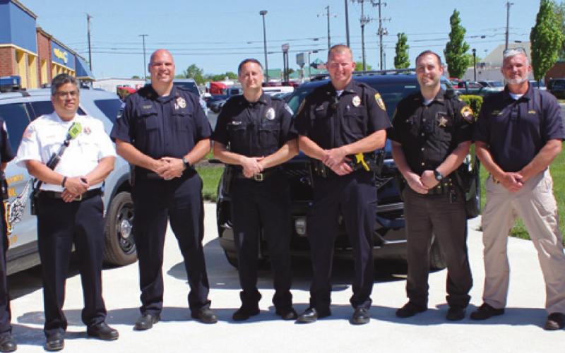 Law enforcement and first responders from Perrysburg, Perrysburg Township and Rossford remind residents of the importance of buckling up, whether as a driver or passenger. City Fire Chief Rudy Ruiz also encourages residents with youngsters to contact the department to ensure car seats are properly harnessed in a vehicle.
