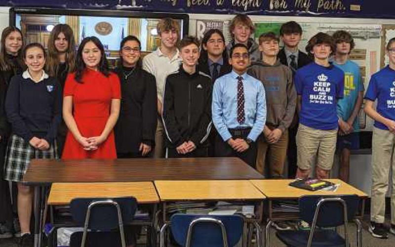 Saint Rose students partake in mock trial
