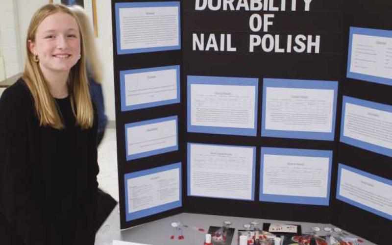 St. Rose Catholic School eighth graders compete in science fair