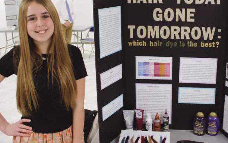 St. Rose Catholic School eighth graders compete in science fair
