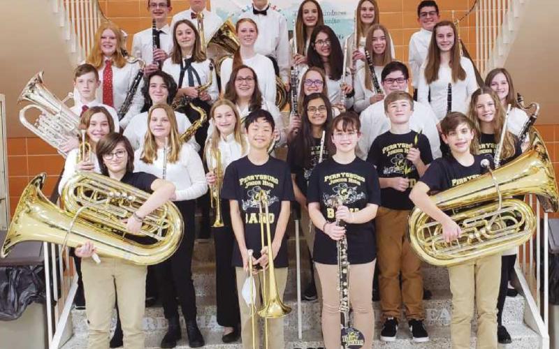 PJHS band students selected for OMEA honor band