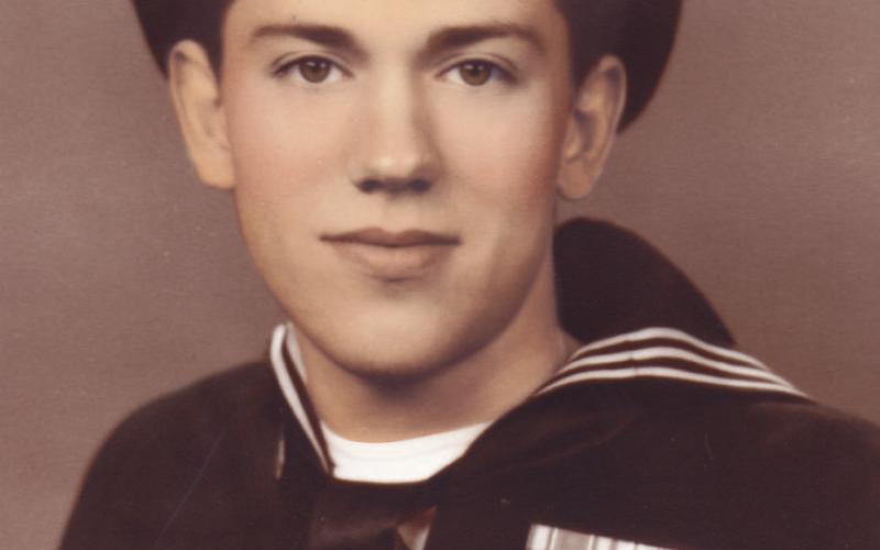 “I enlisted right after my 17th birthday in 1944,” said Mr. Evans.