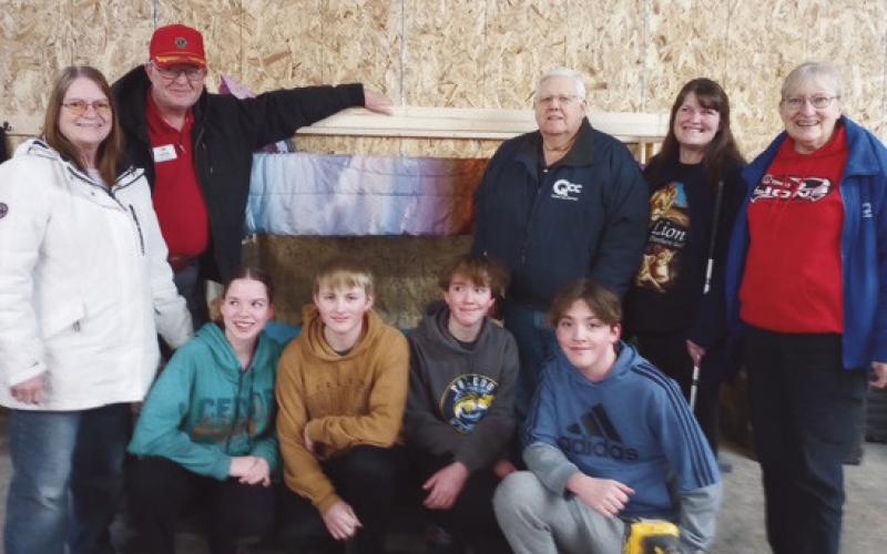members and friends helped construct 70 beds with Let’s Build Beds to help area families.