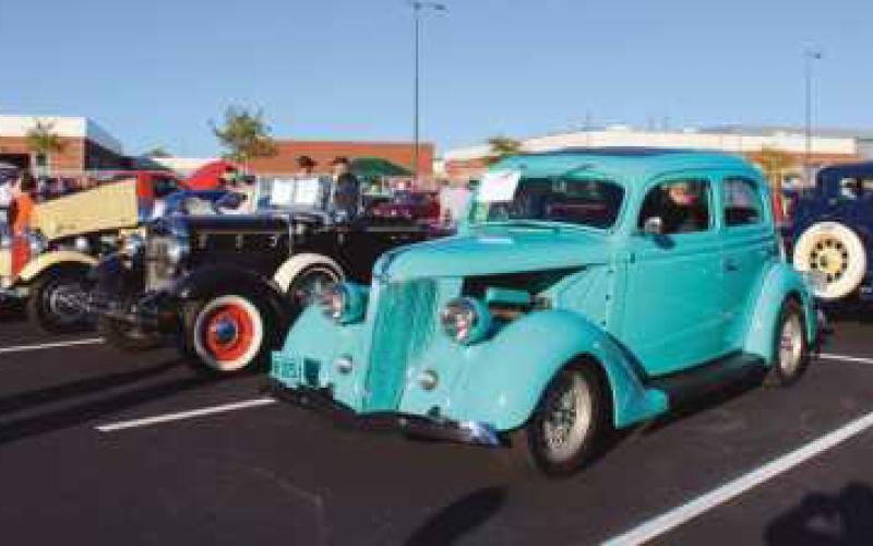Cars range from antique to classic at the annual show.