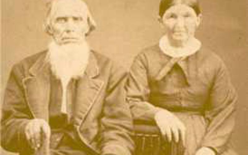 Jacob and Catherine Hufford–1870