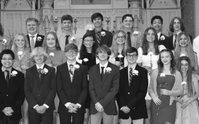 St. Rose Catholic School celebrates eighth-grade graduation