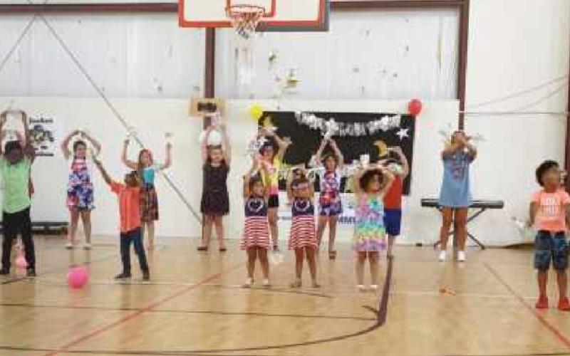 Campers attend ‘Showcase of Talent’