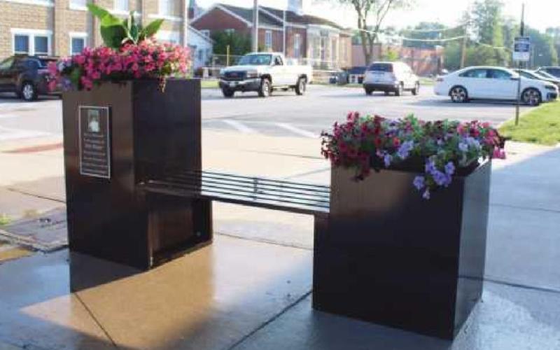 Planter bench honors memory of beloved Perrysburg advocate