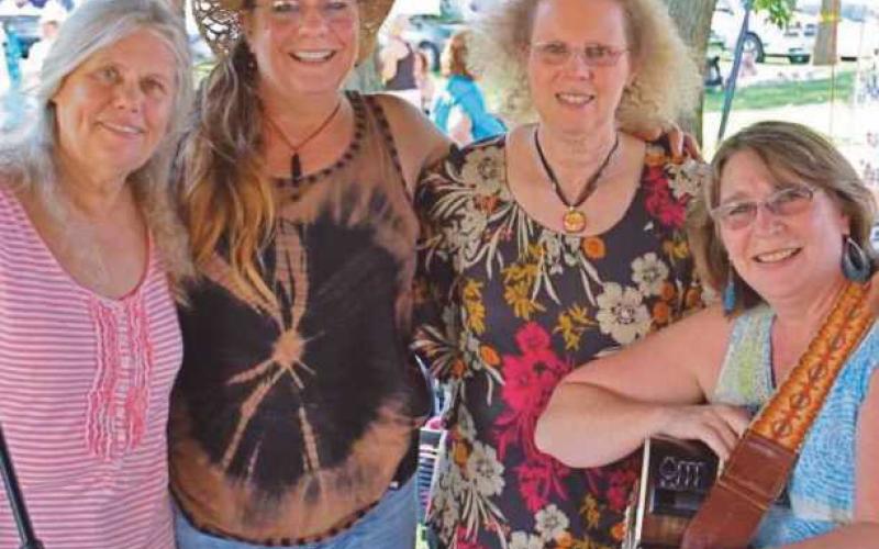 Bliss members from left: Brenda Holdridge, M'Lissa Prottengeier, Cindy McFarland and Lorilee Ash-Green.