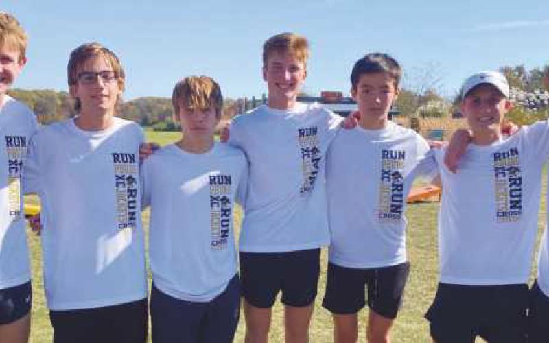 Yellow Jackets place third at district meet