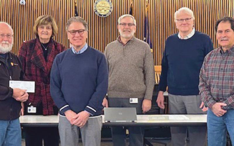 Wood County airport authority member appointed, check presented